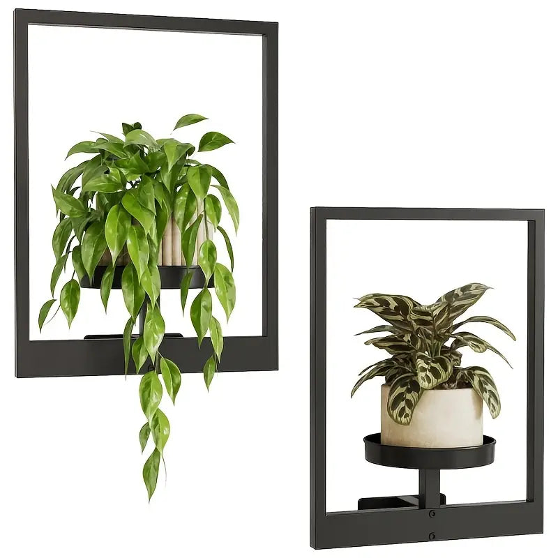 GlideHold® PlantFrame: Easy-Installation Decorative Modern Plant Frame ...