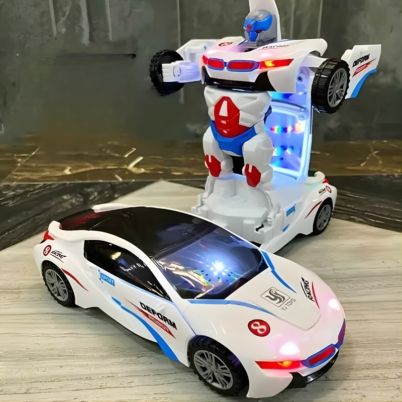Kletshuts™ TransformerCar: High-Action Car-To-Robot 2-In-1 Transformer ...