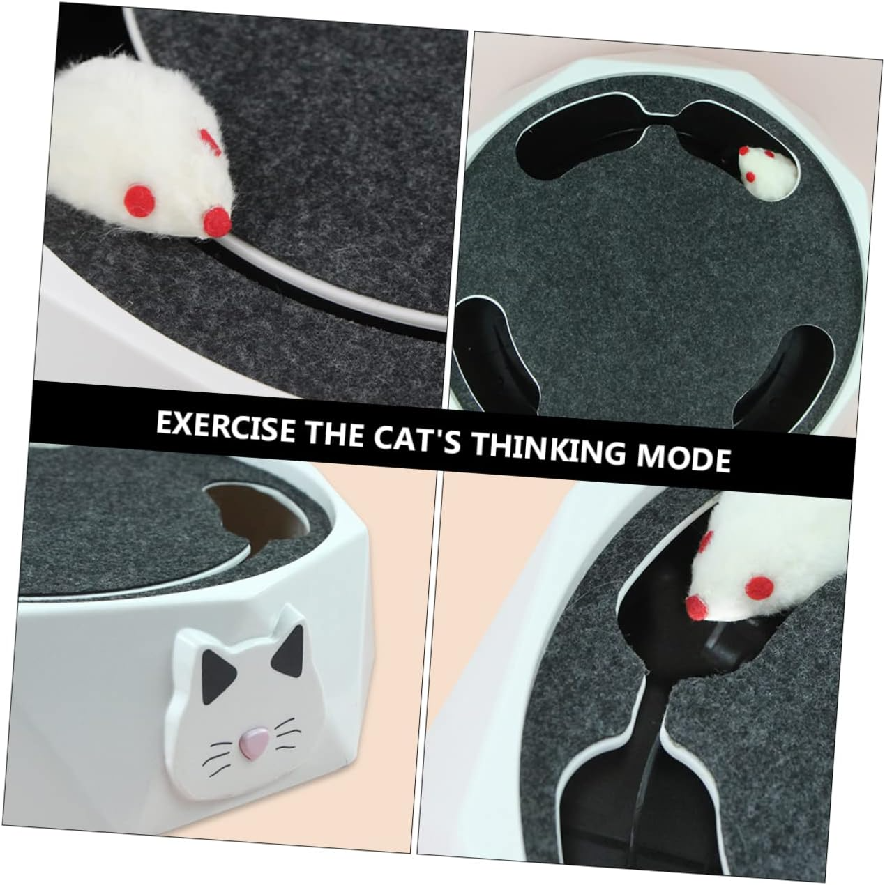 Catfri® MouseHunting - Interactive Scratching Mouse Hunting Toy For Ca ...