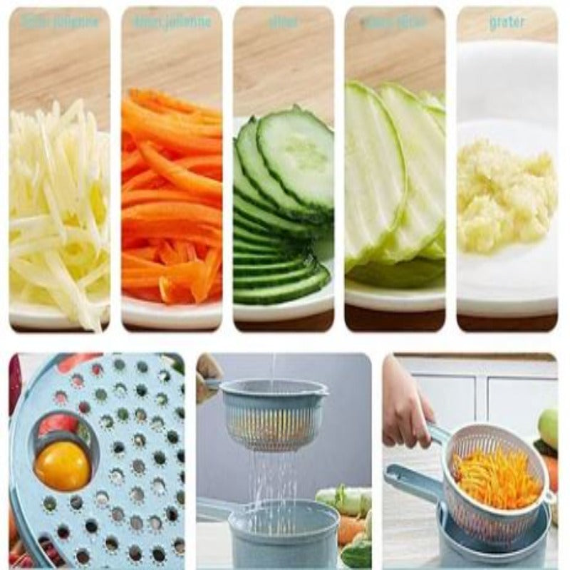 Globetrek° MultiChopper: 12 In 1 Multi-Function Food Chopper