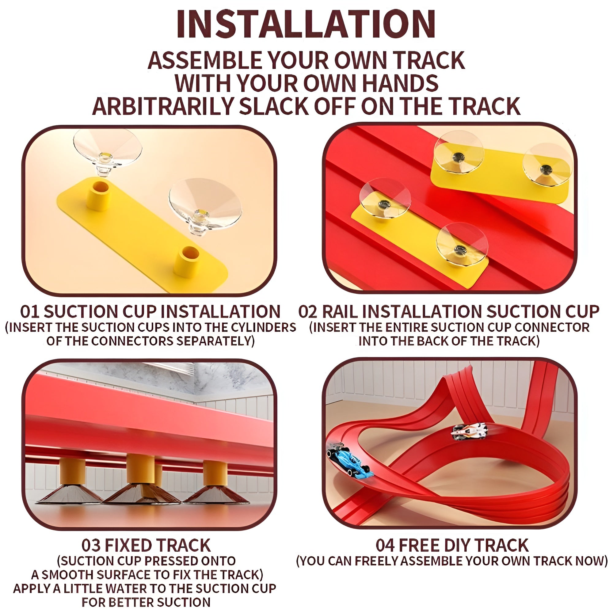 Kletshuts™ FlexibleRacer: Creative Buildable DIY Flexible Racer Track ...