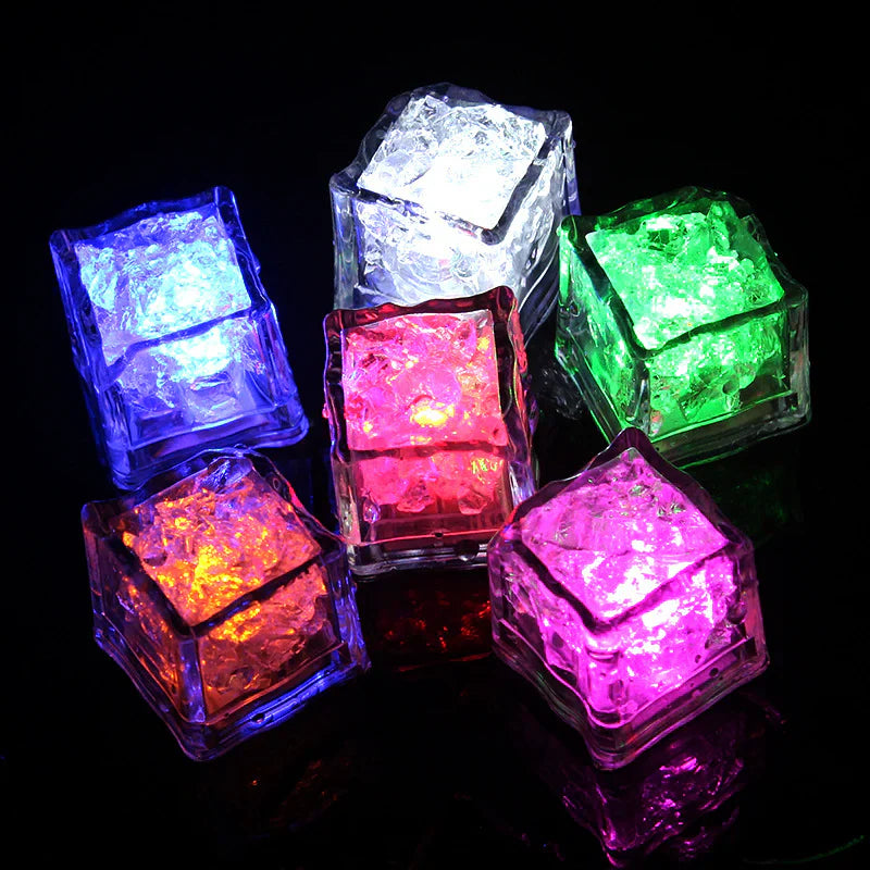 Ledsen™ CubeLights: Waterproof Multicolor Flashing Glow Cube Lights ...