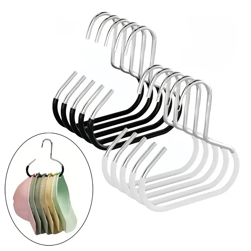 GlideHold® ClosetRing 10+10 FREE: Open Ring Space Saver Closet Hanger ...