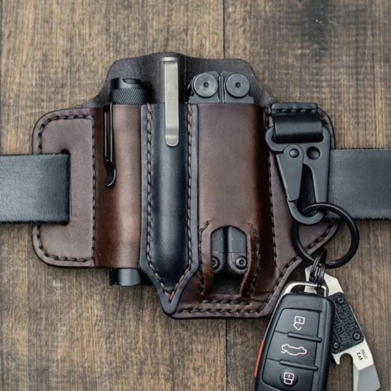 Icone™ BeltCover - Cowhide Leather Tactical Multifunctional Belt Cover