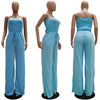 Icone™ Jumpsuit: Tube Top Solid Color Jumpsuit