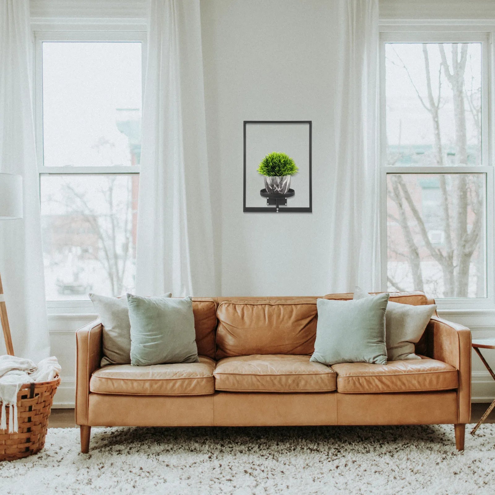 GlideHold® PlantFrame: Easy-Installation Decorative Modern Plant Frame ...