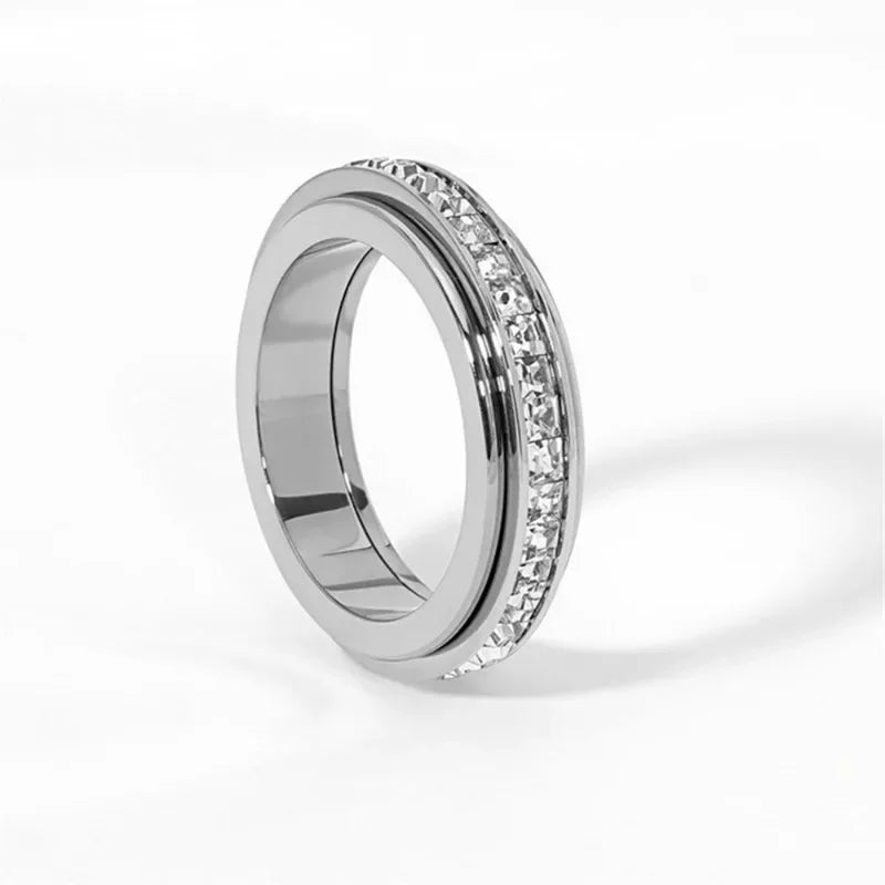 Jewelance™ RotatingRing 1+1 FREE: Finger Spinner Rotating Ring Anti An ...