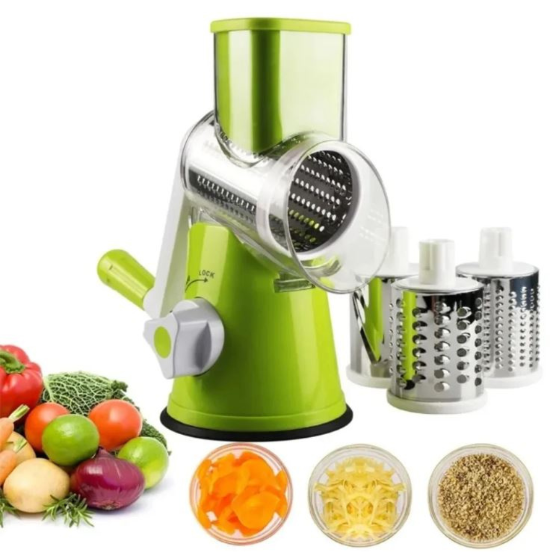 Globetrek° VegetableCutter: Rolling Vegetable Slicer