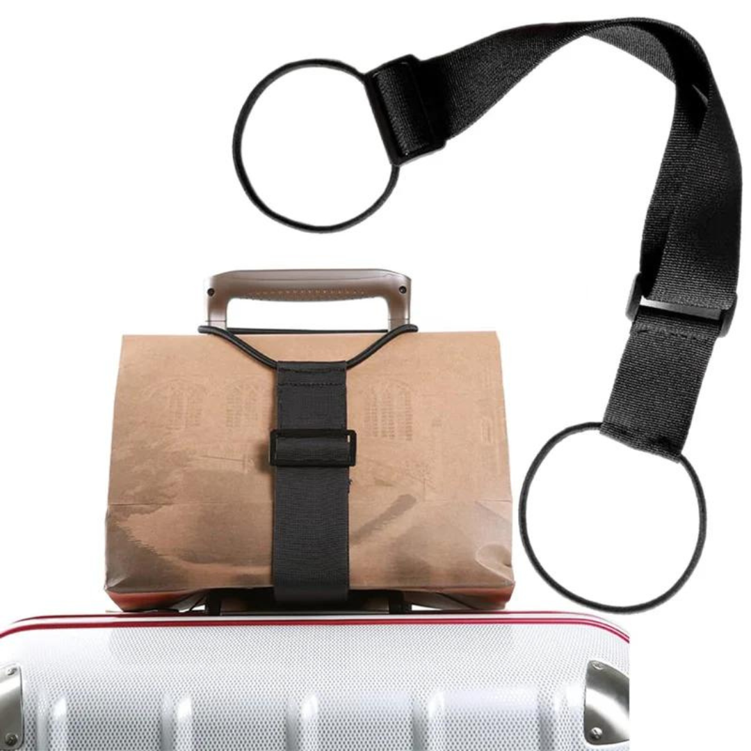 Icone™ LuggageBelt: Elastic Fastening Belt for Luggage