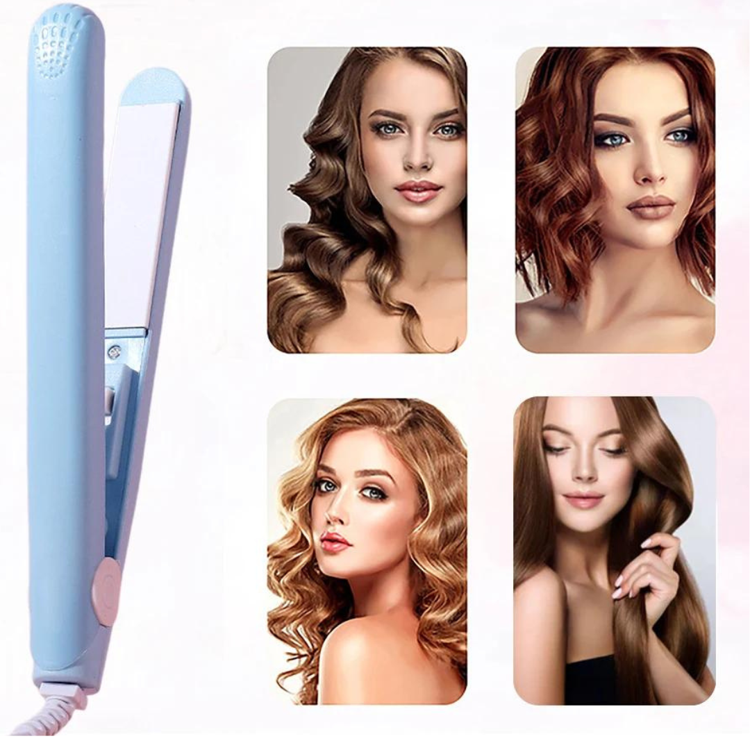 Rose® MiniCurler: Ceramic Mini Hair Curler And Straightener