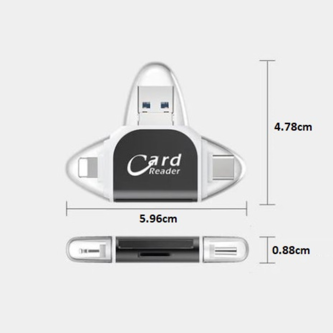 CardReader - Multi-Port 4 in 1 Universal SD TF Card Reader