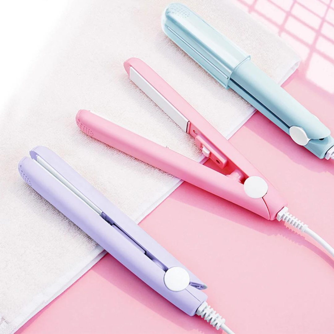 Rose® MiniCurler: Ceramic Mini Hair Curler And Straightener