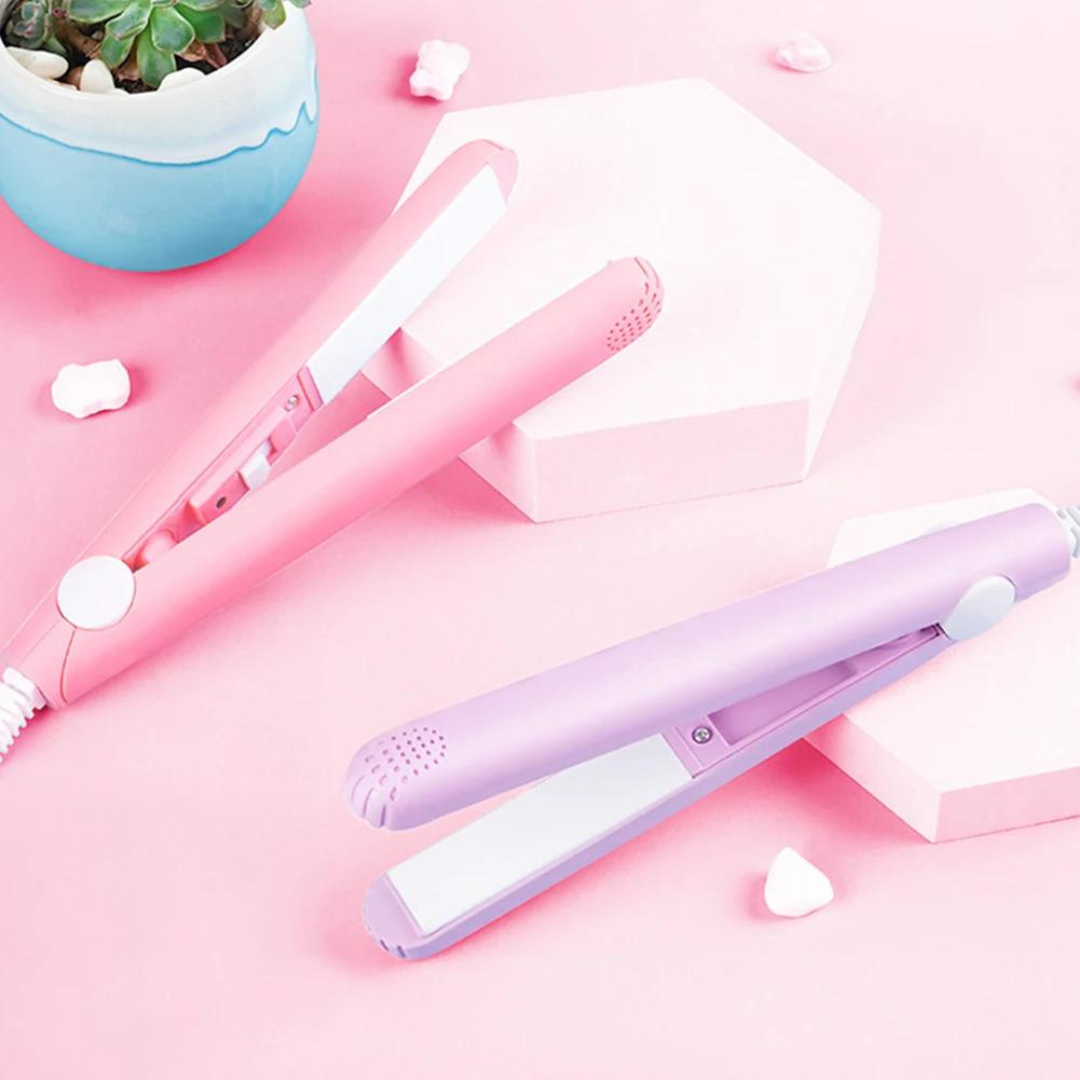 Rose® MiniCurler: Ceramic Mini Hair Curler And Straightener