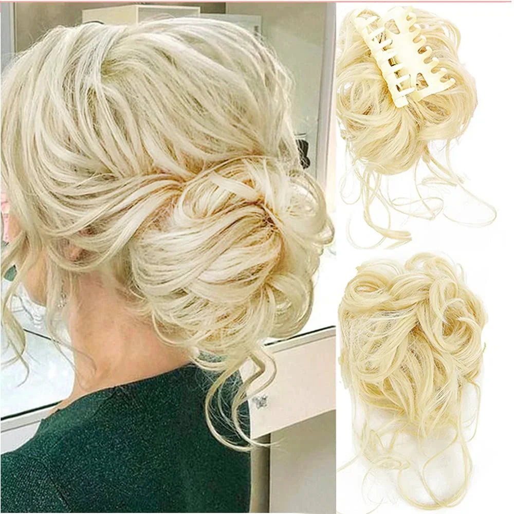 Rose® CurlyBun: Instant Curly Bun Hair Clamp