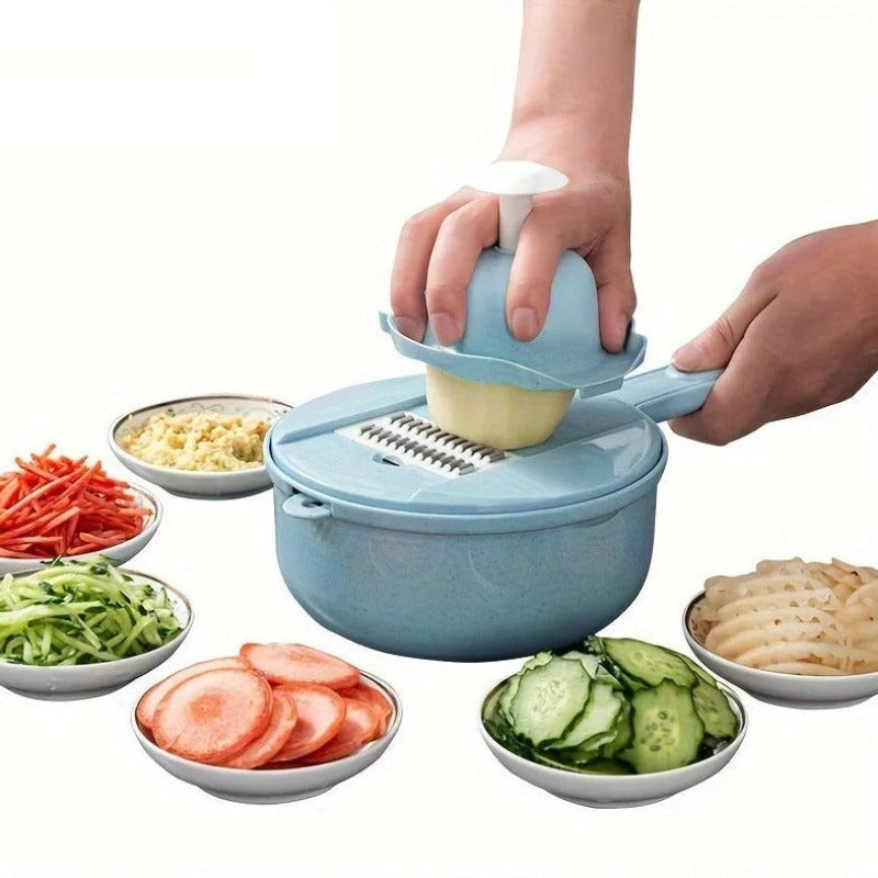 Globetrek° MultiChopper: 12 In 1 Multi-Function Food Chopper