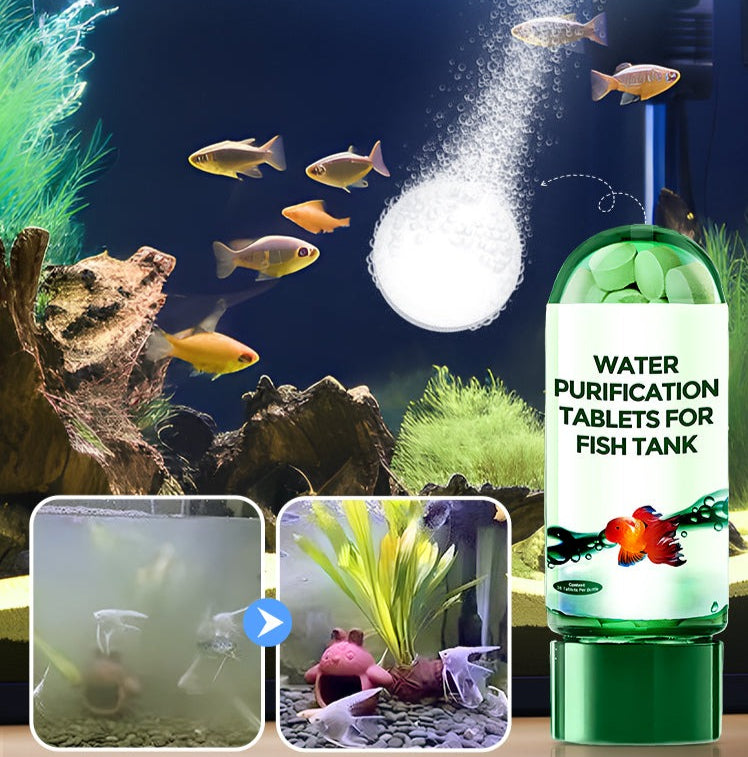 TankPurifier - Fast And Effective Water Cleaner Tablet For Aquarium ...